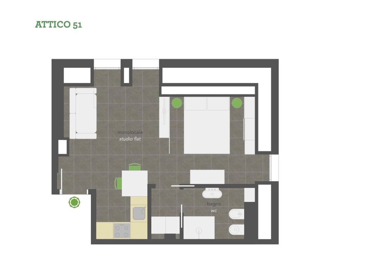 Cirene Apartments Milano Екстер'єр фото