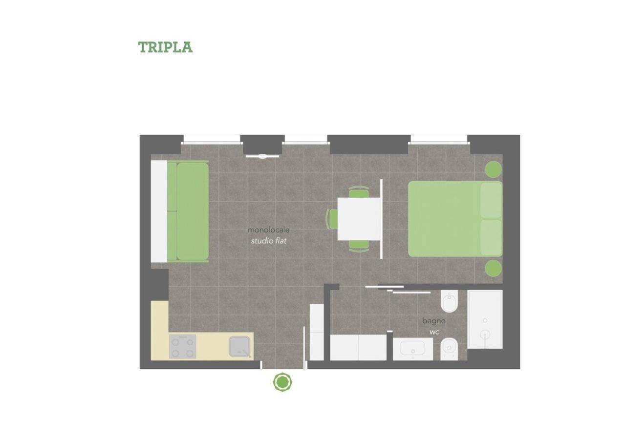 Cirene Apartments Milano Екстер'єр фото